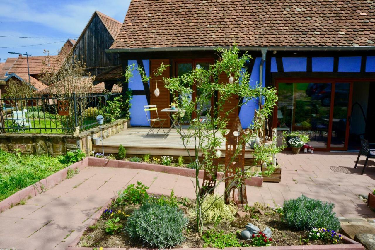 Le Clos Bleu - Gite Rural Schillersdorf Esterno foto